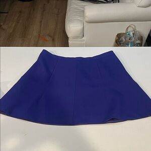J. Crew purple flare  Skirt size 8